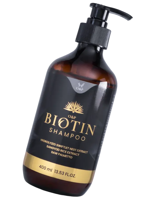 Biotin Shampoo 200ml O&P Hair Care ผลิตภัณฑ์ดูแลเส้นผม