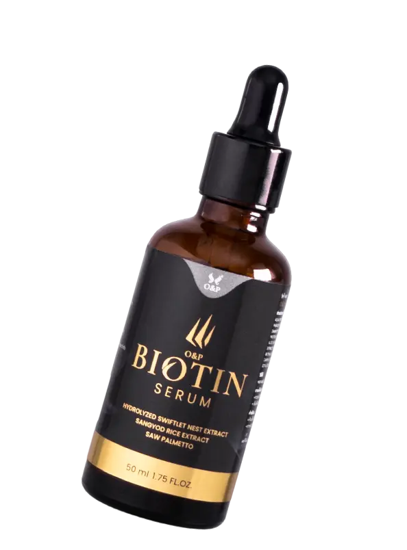 Biotin serum 50ml O&P Hair Care ผลิตภัณฑ์ดูแลเส้นผม